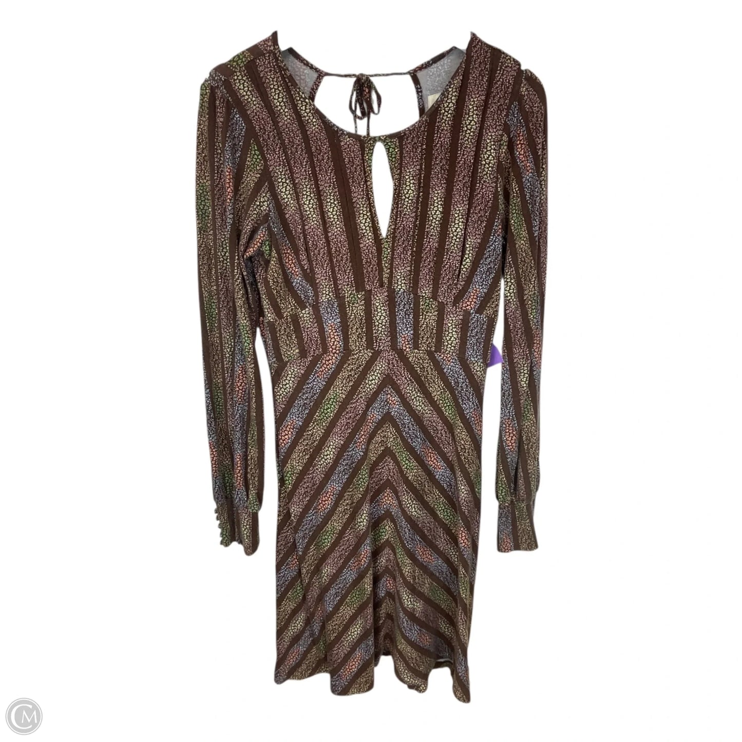 Dress Casual Midi By Free People In Brown, Size: L