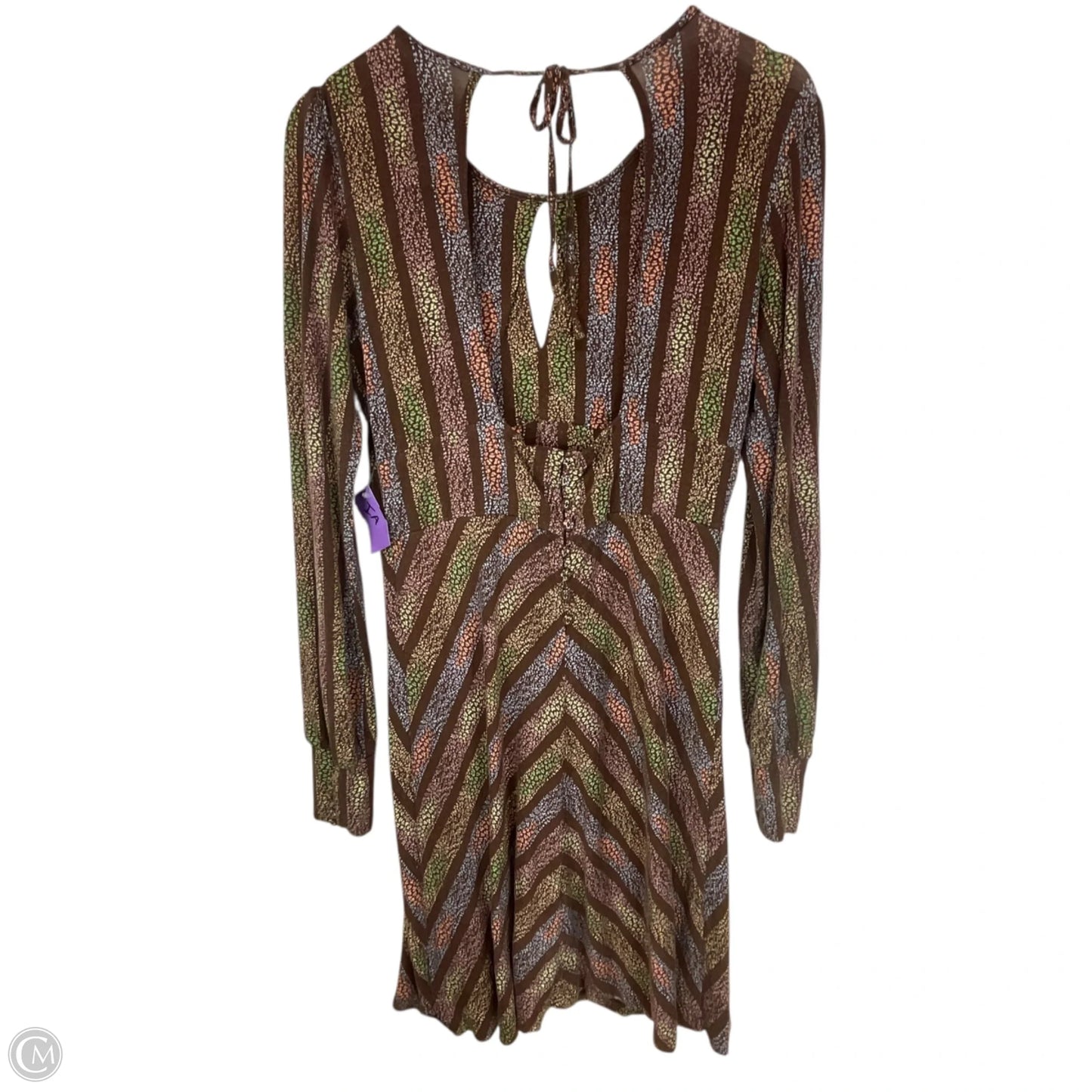 Dress Casual Midi By Free People In Brown, Size: L