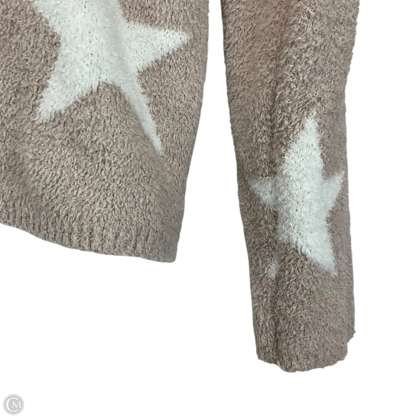Sweater By Clothes Mentor In Tan, Size: S