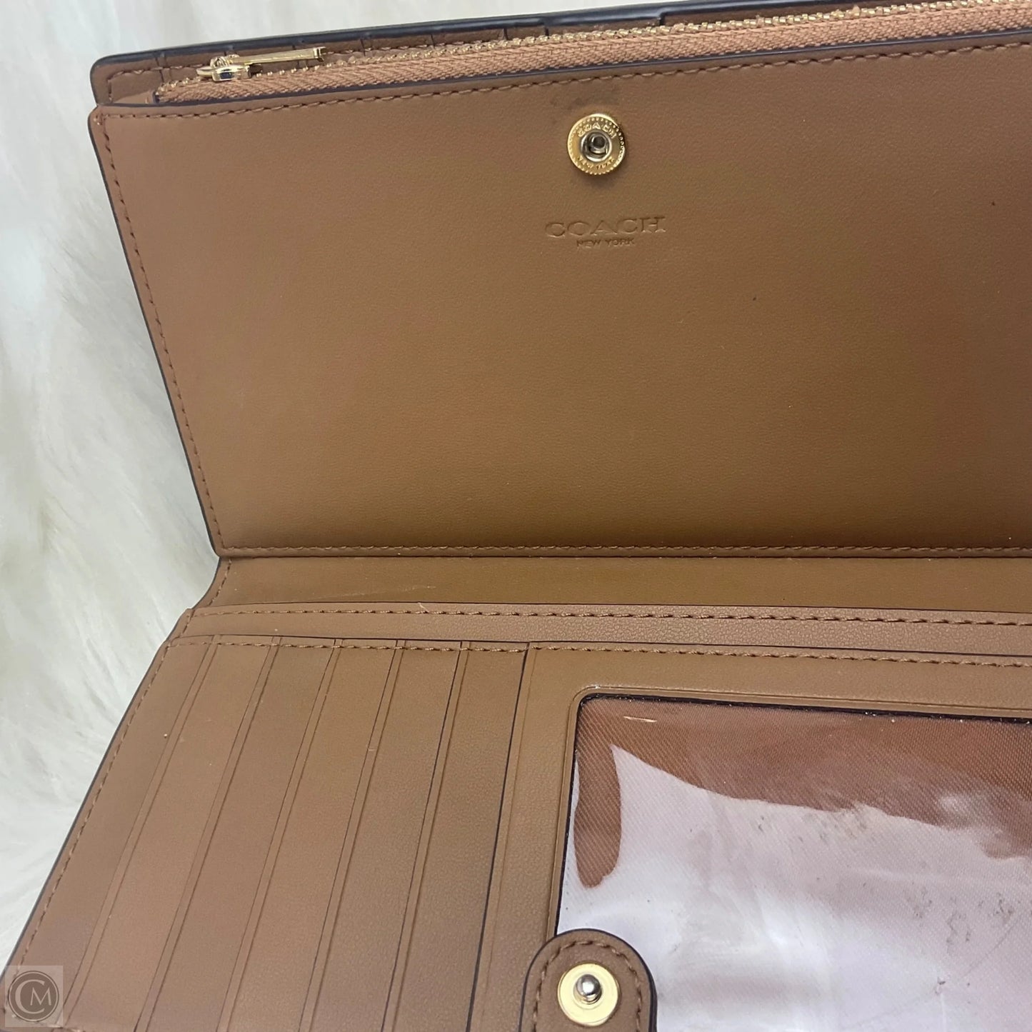Wallet Designer By Coach, Size: Medium