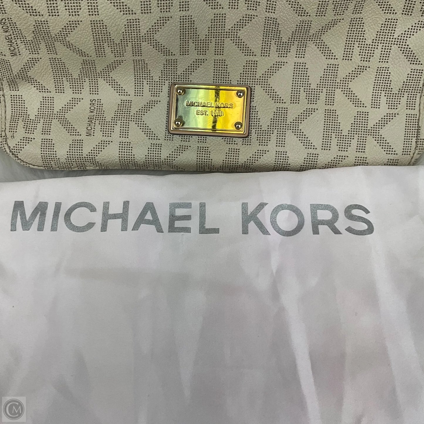 Crossbody Designer By Michael Kors, Size: Medium