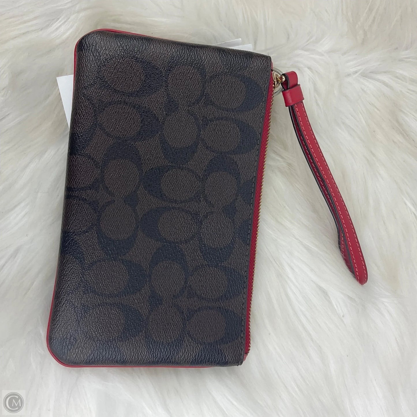 Wristlet Designer By Coach, Size: Large