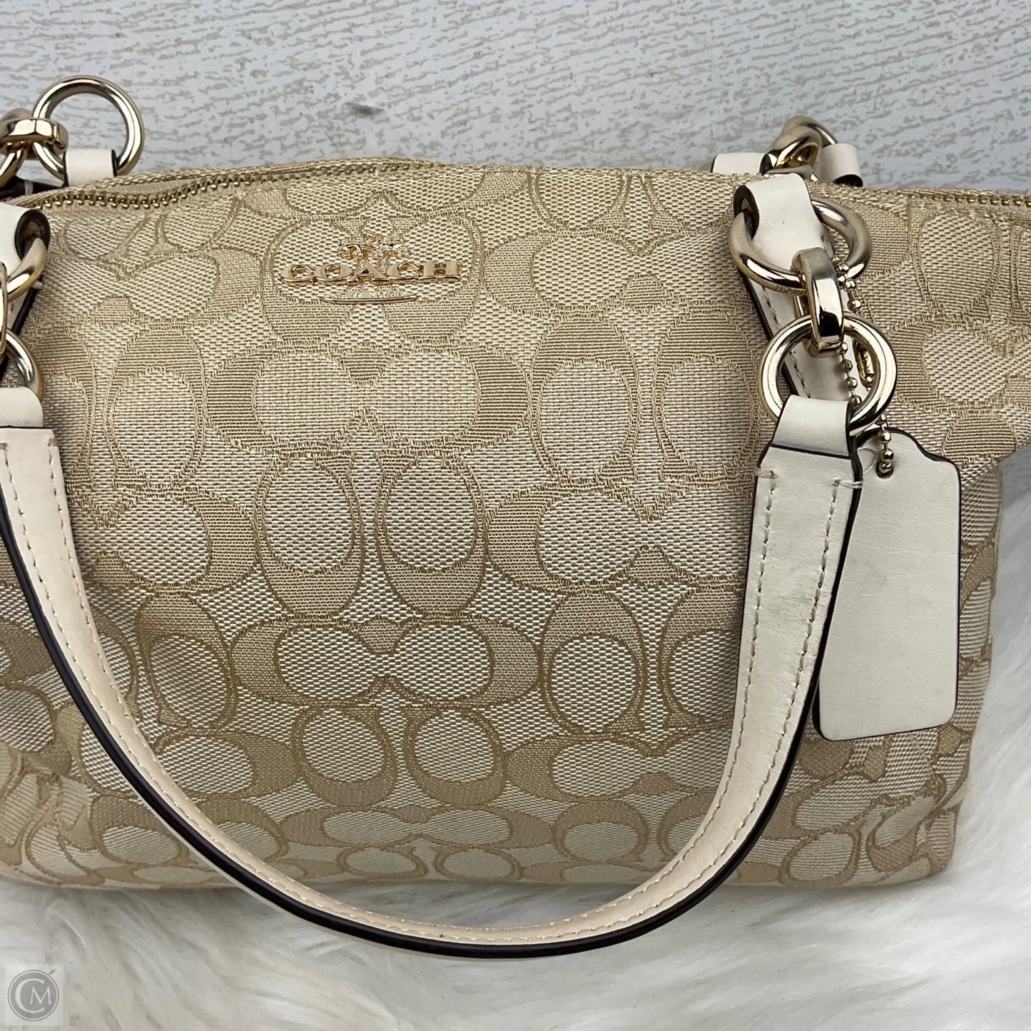 Crossbody Designer By Coach, Size: Small