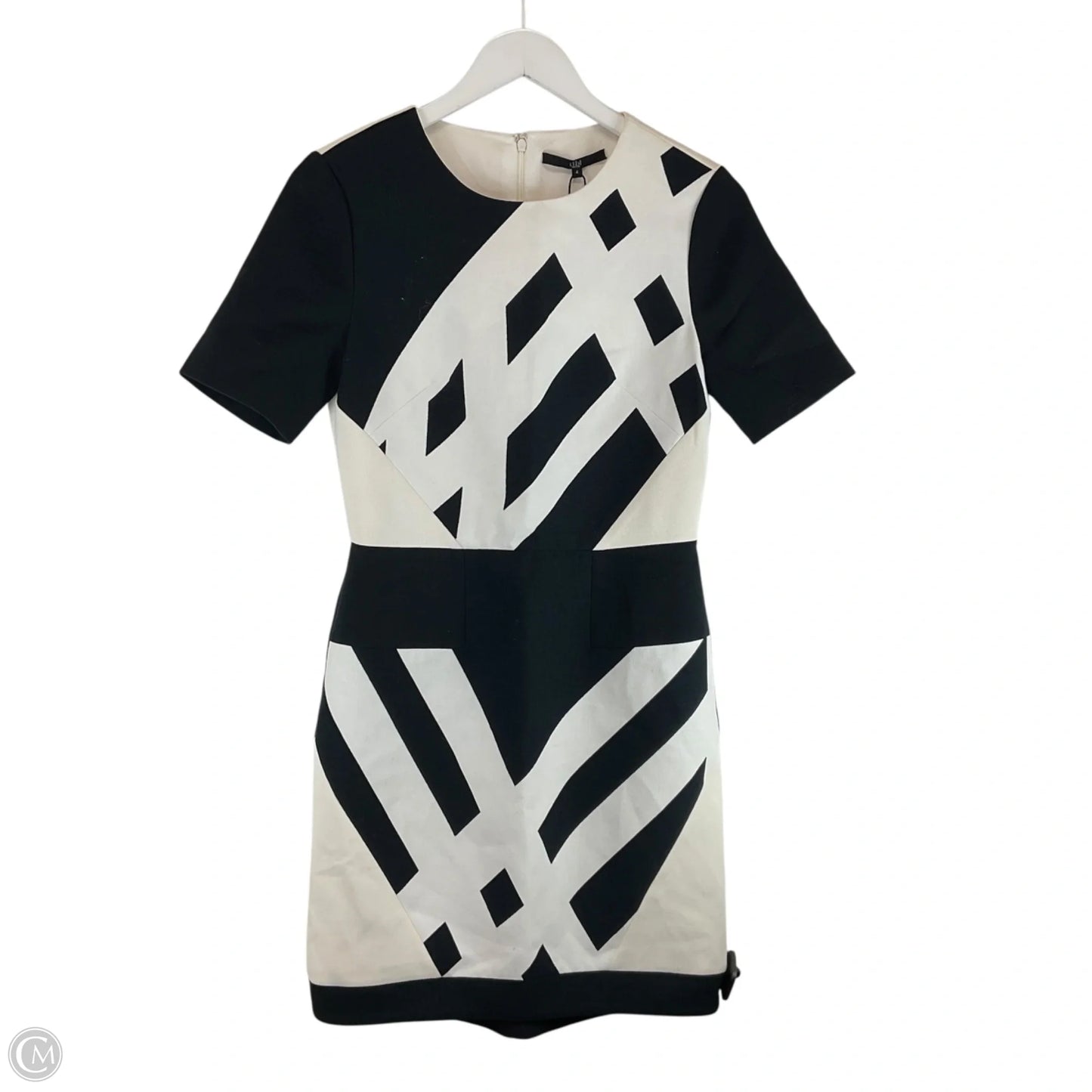 Dress Work By Tibi In Black & White, Size: S