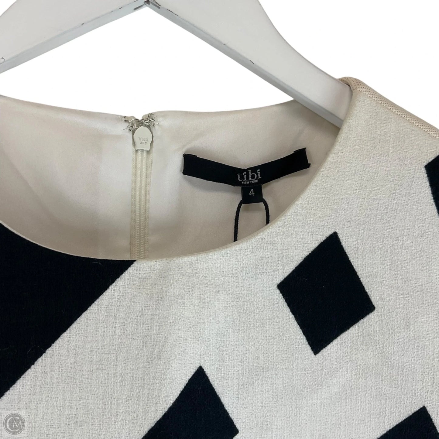 Dress Work By Tibi In Black & White, Size: S