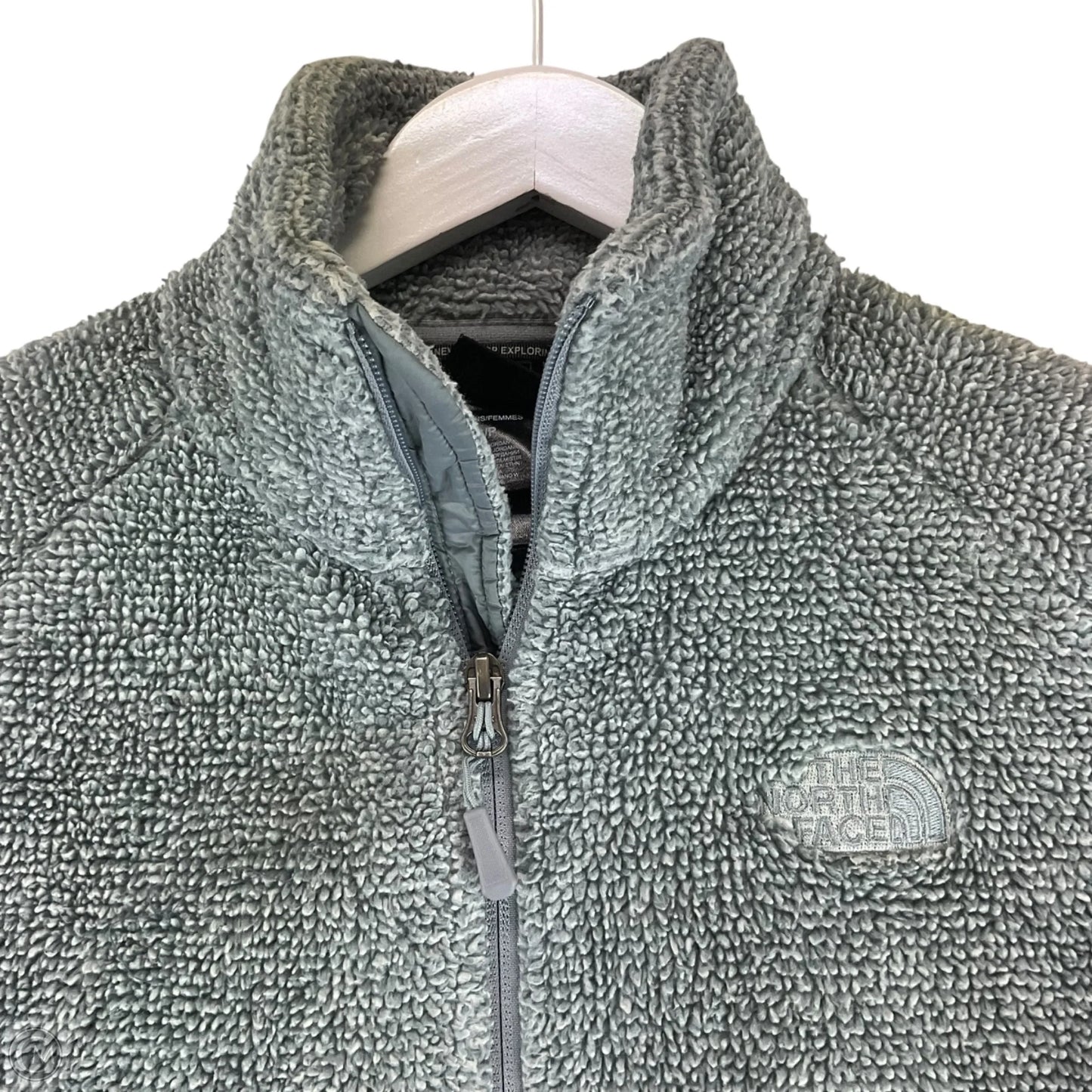 Jacket Faux Fur & Sherpa By The North Face In Blue, Size: S