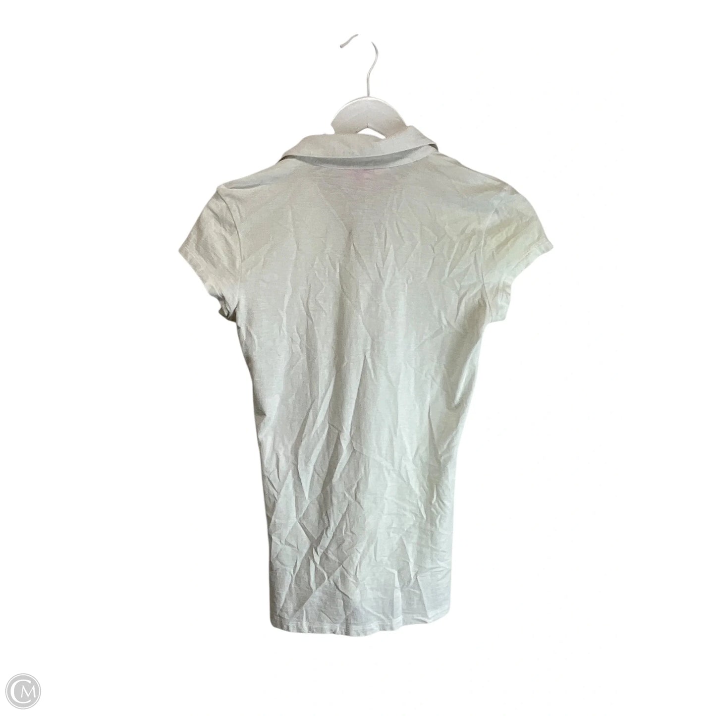 Top Short Sleeve Designer By Lilly Pulitzer In White, Size: Xs