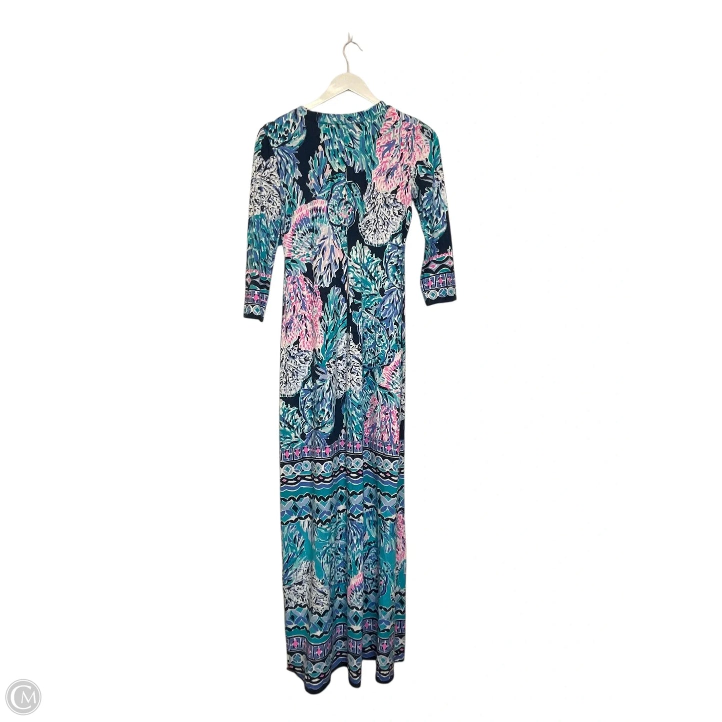 Dress Designer By Lilly Pulitzer In Blue, Size: Xs