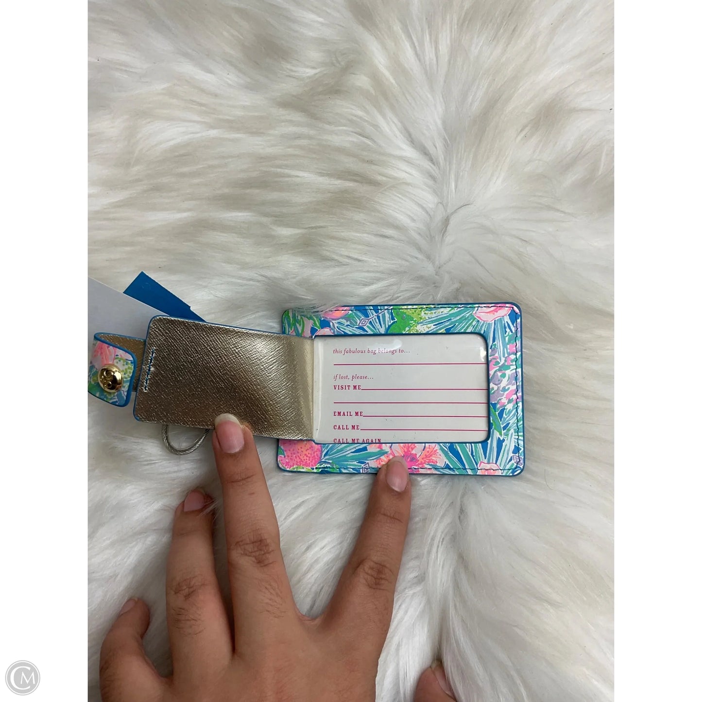 Luggage Id Tag Designer By Lilly Pulitzer