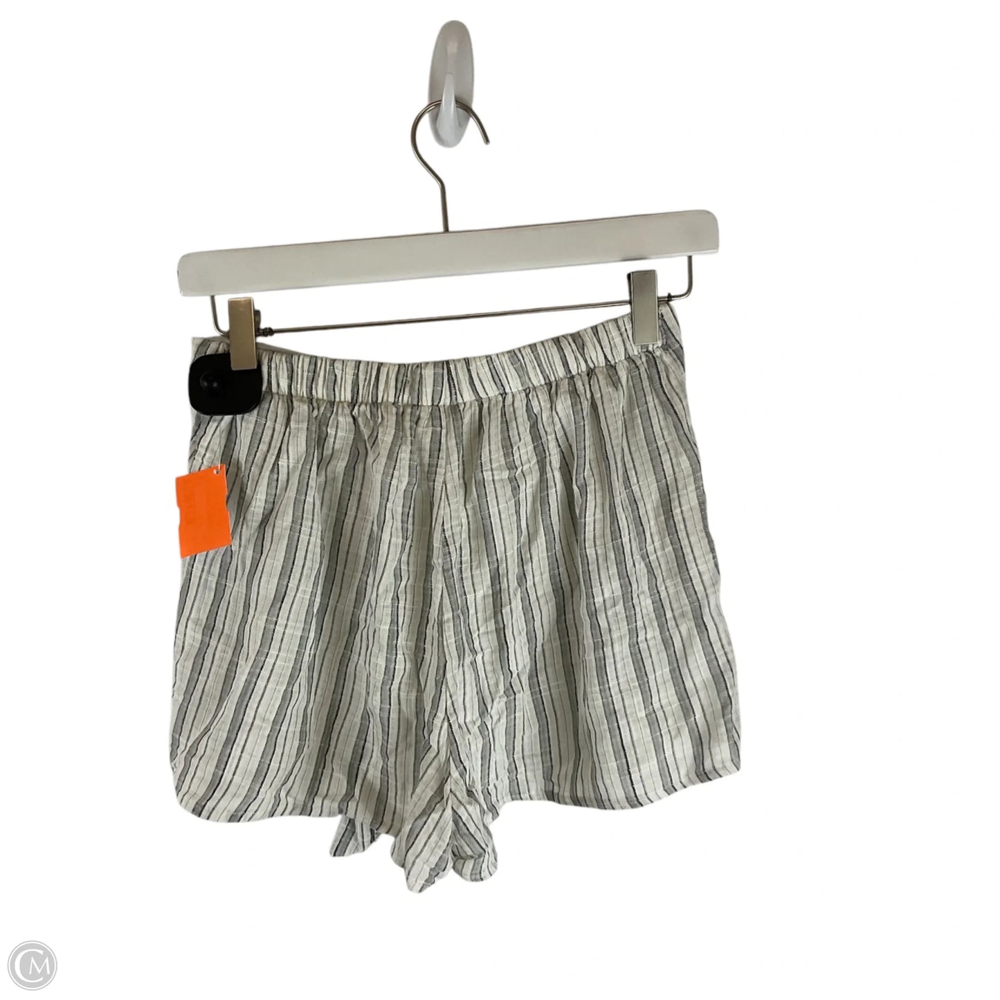 Shorts By Peach Love Cream California In Striped Pattern, Size: S