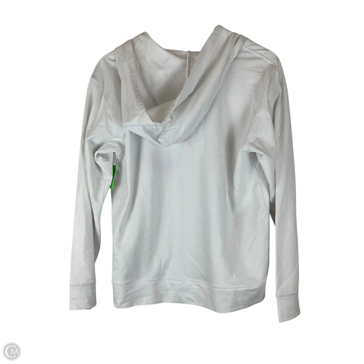 Sweatshirt Hoodie By Michael By Michael Kors In White, Size: M
