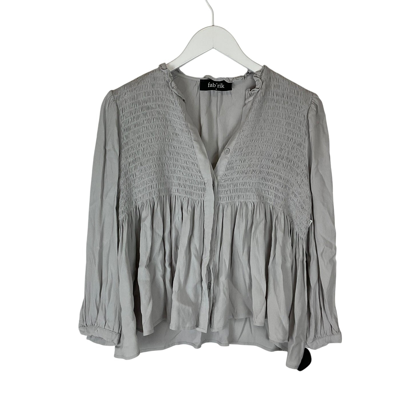 Top Long Sleeve By Fabrik Size: S