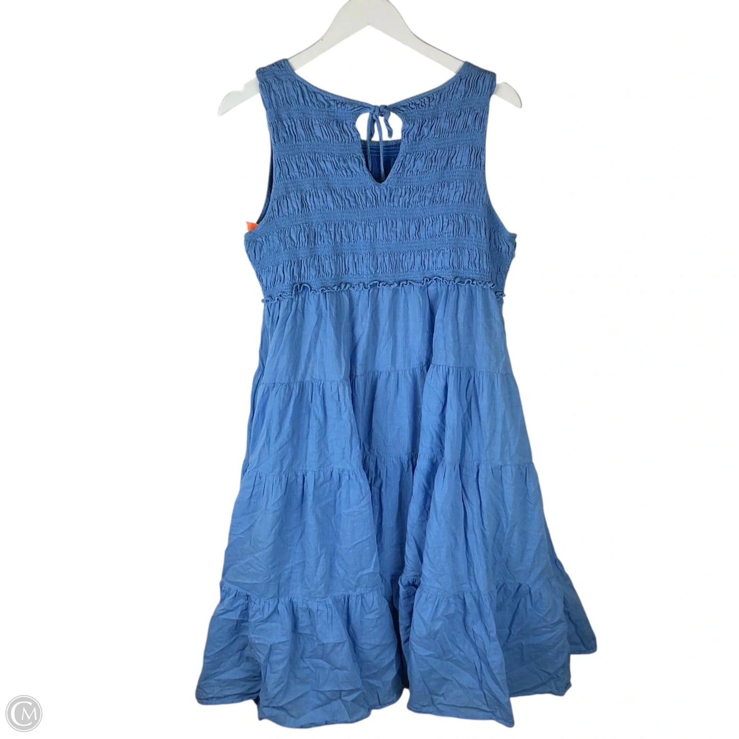 Dress Casual Maxi By Anthropologie In Blue, Size: L