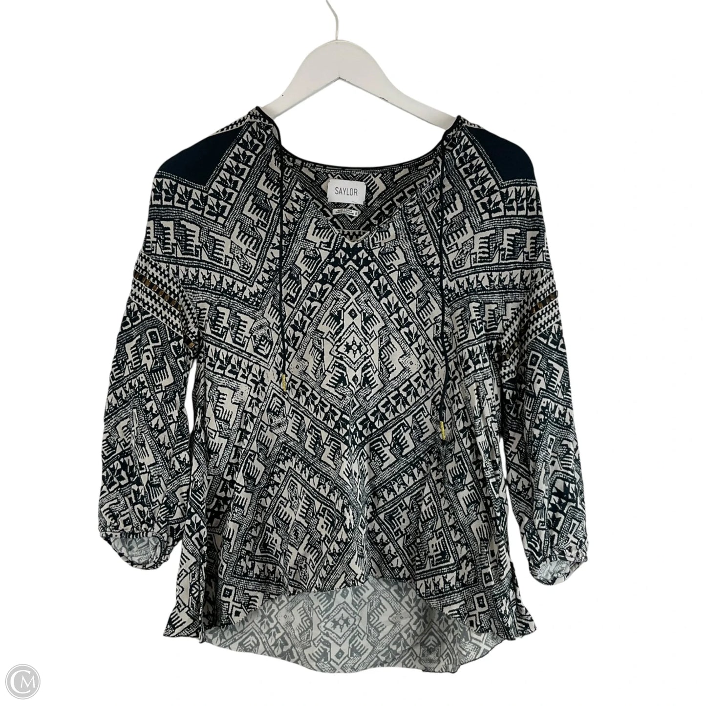 Top Long Sleeve By Clothes Mentor In Grey, Size: S