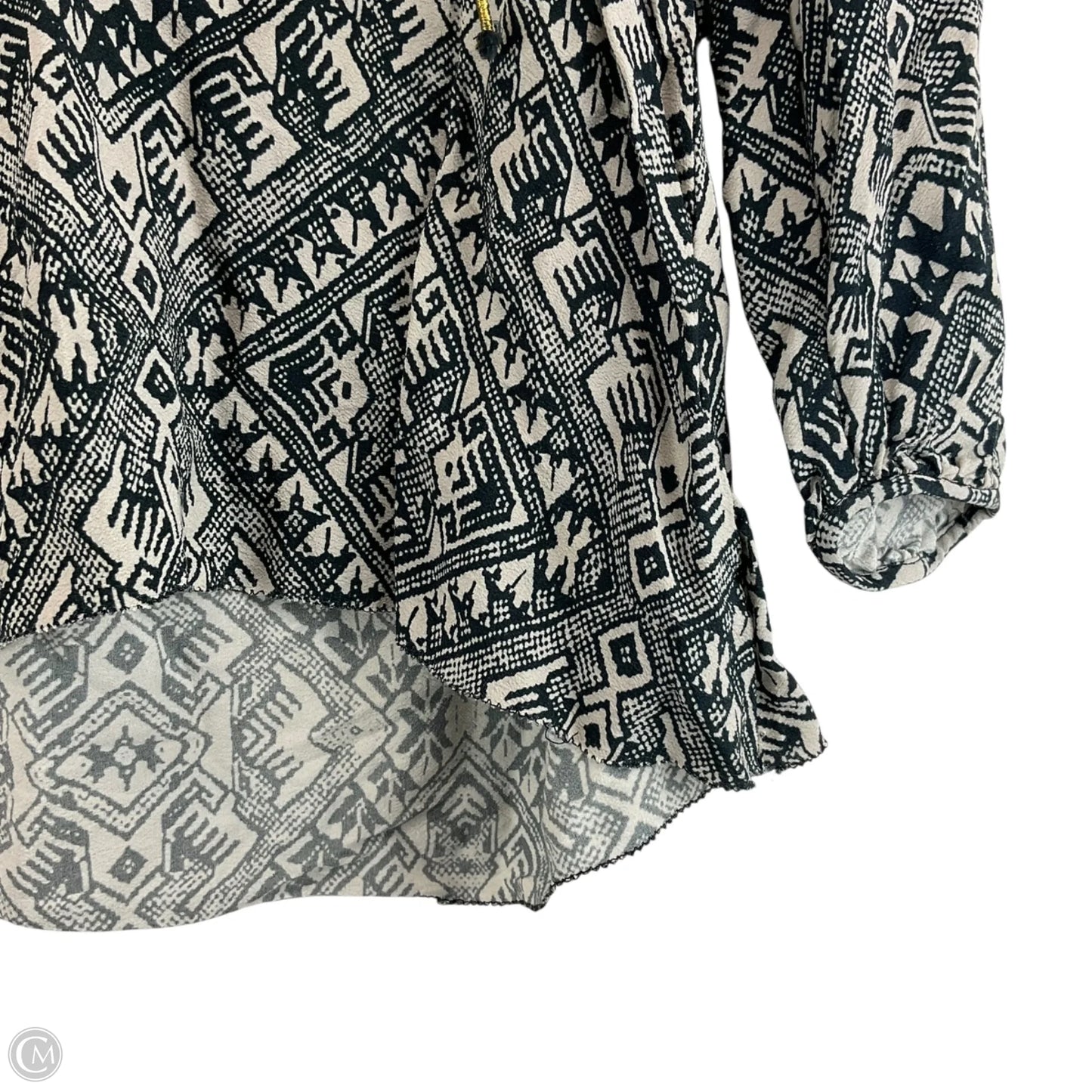 Top Long Sleeve By Clothes Mentor In Grey, Size: S