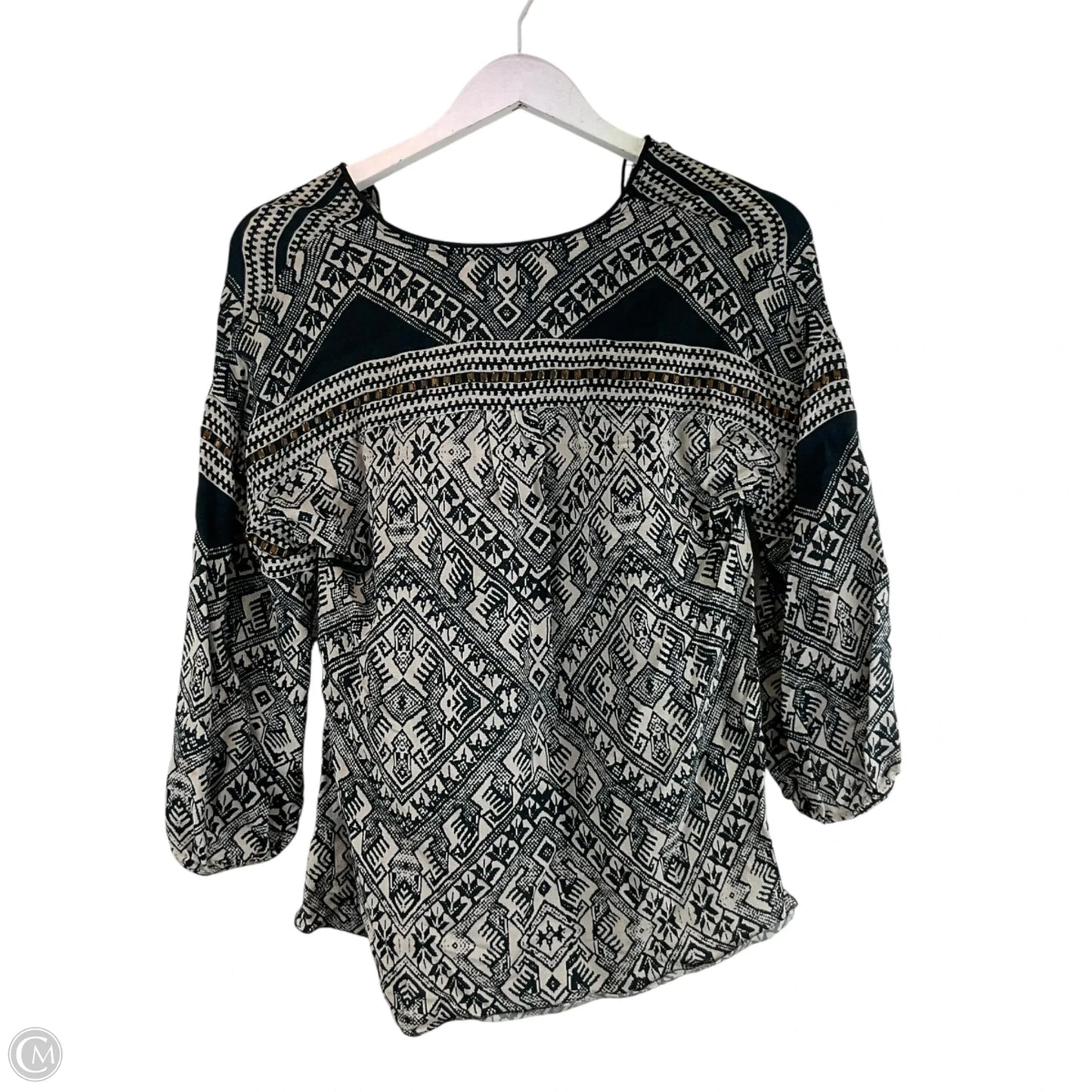 Top Long Sleeve By Clothes Mentor In Grey, Size: S