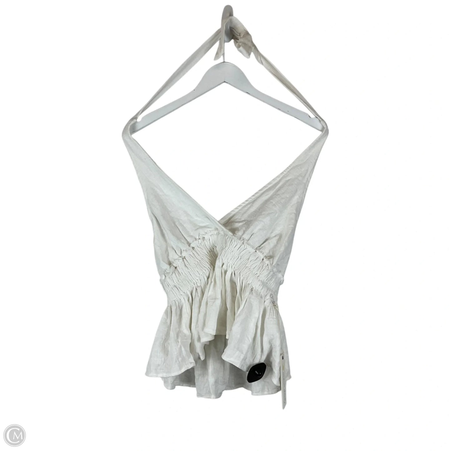 Top Sleeveless By Ocean Drive In White, Size: L