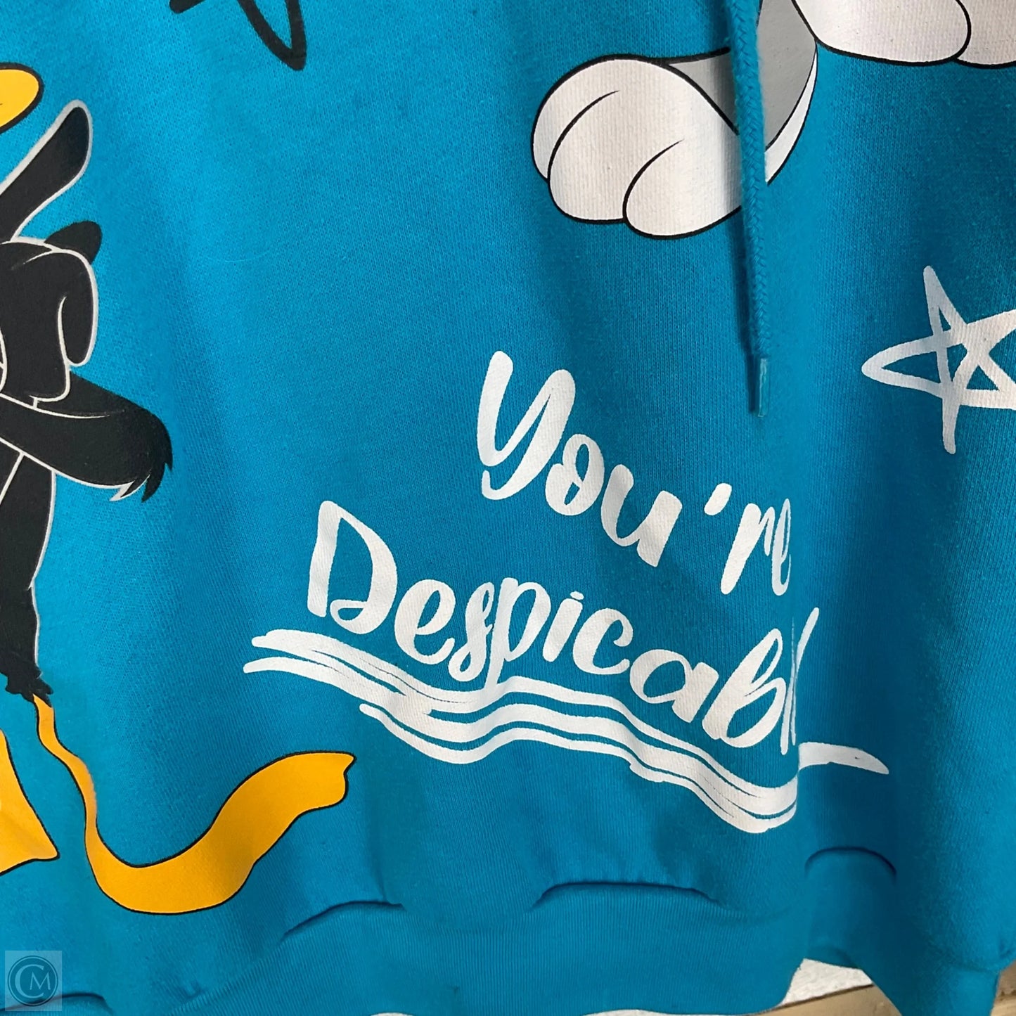 Sweatshirt Hoodie By Clothes Mentor In Blue, Size: M
