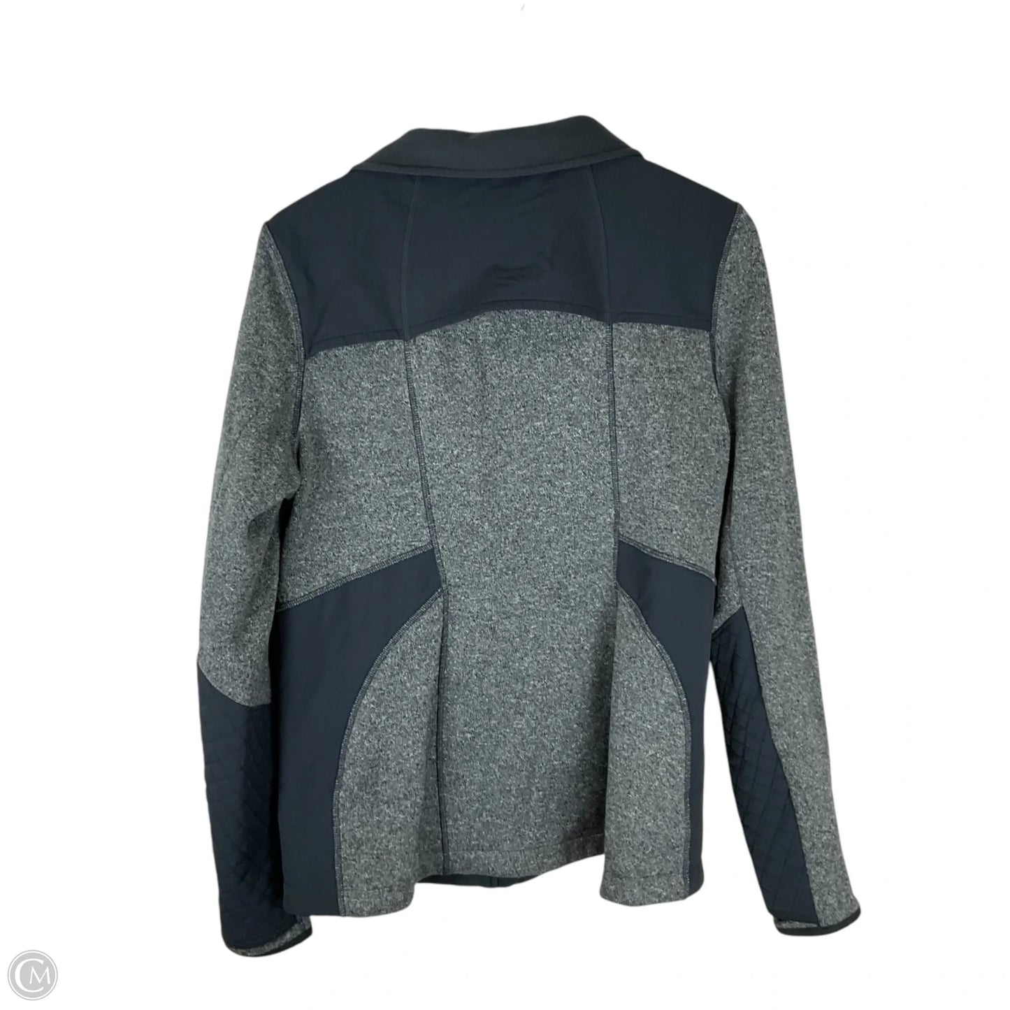 Athletic Jacket By Athleta In Grey, Size: Xl