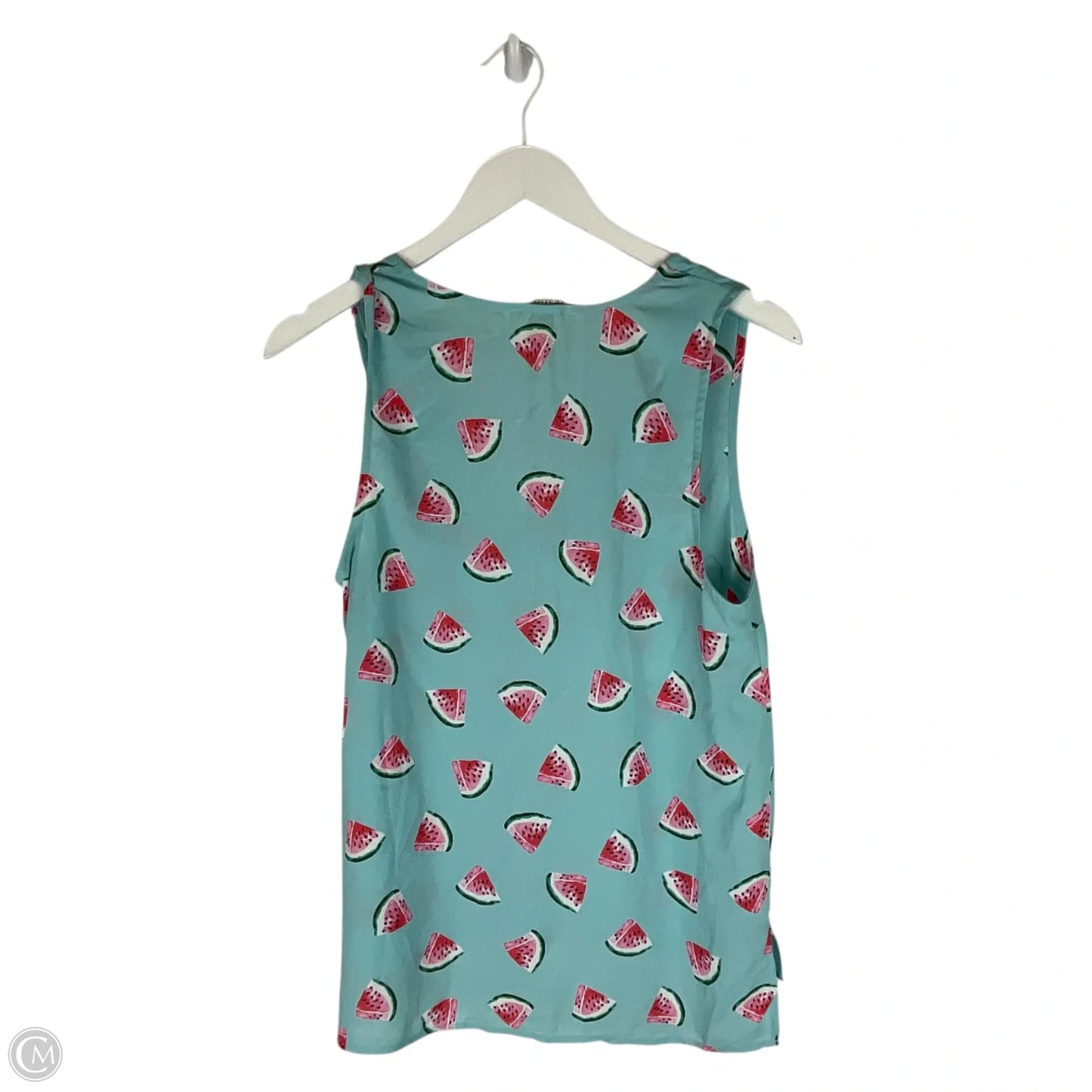 Top Sleeveless By Vestique In Blue, Size: M