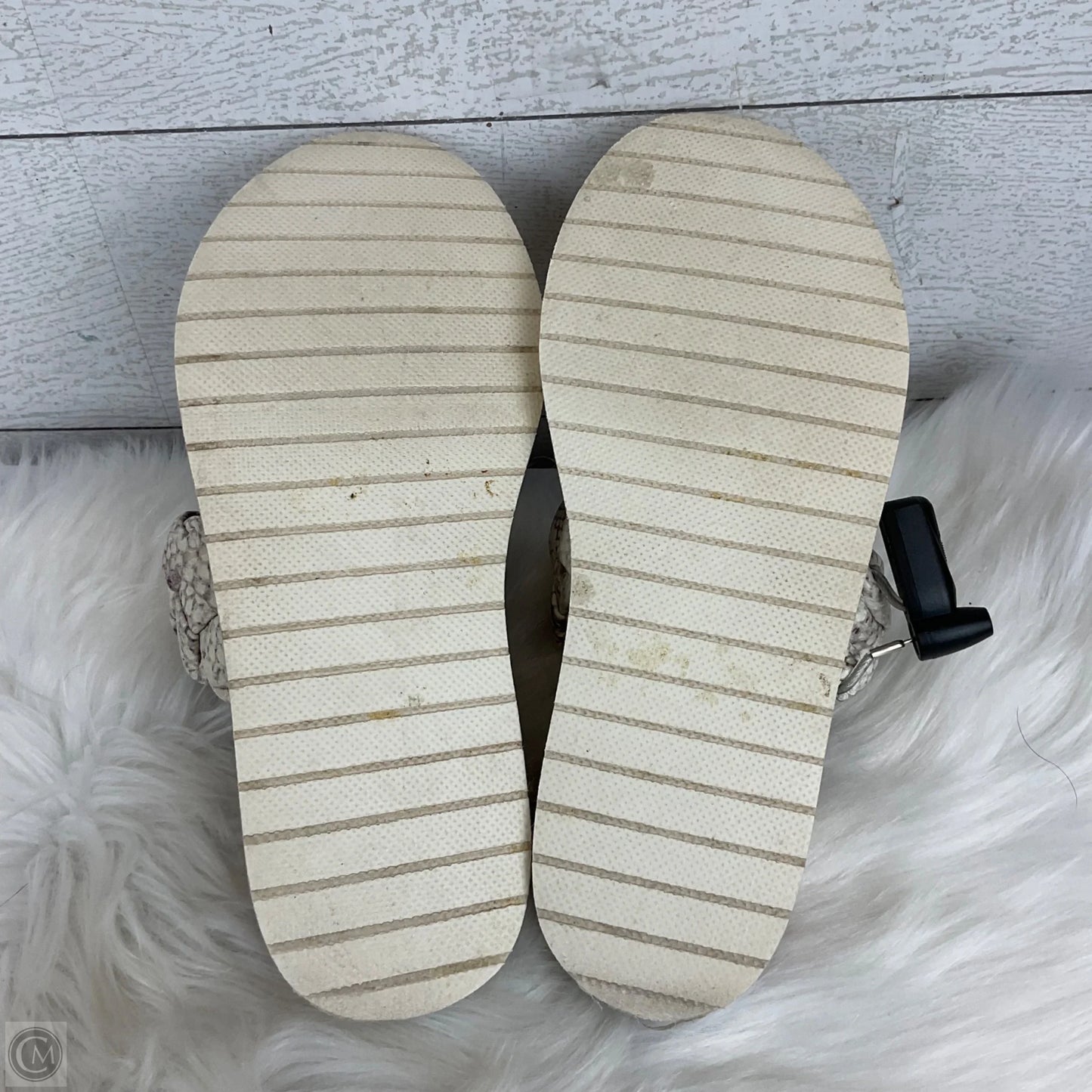 Sandals Heels Block By A New Day In White, Size: 7