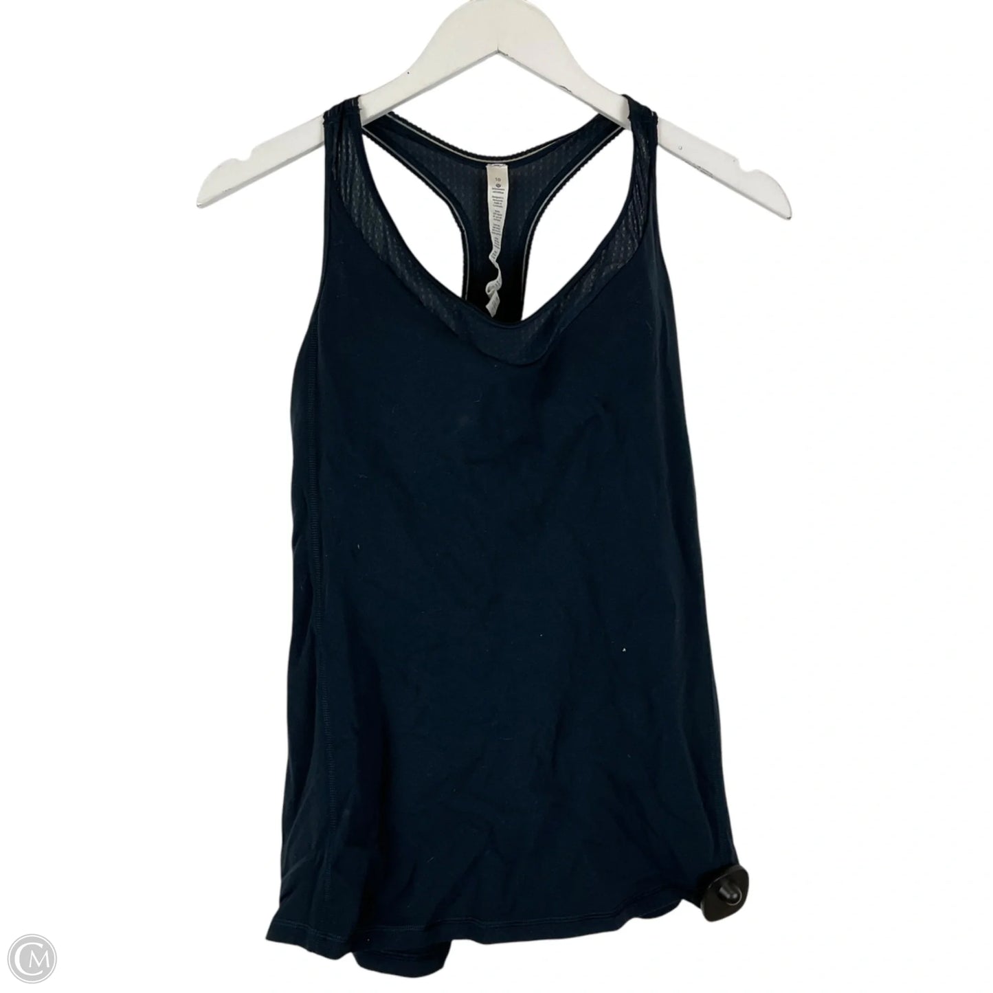 Athletic Tank Top By Lululemon In Navy, Size: L