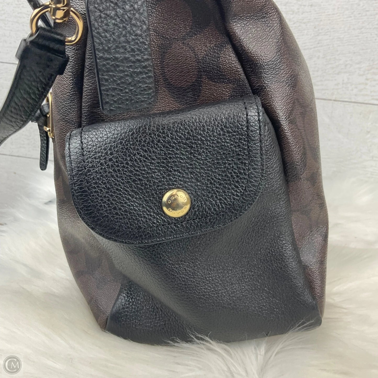 Handbag Designer By Coach, Size: Large