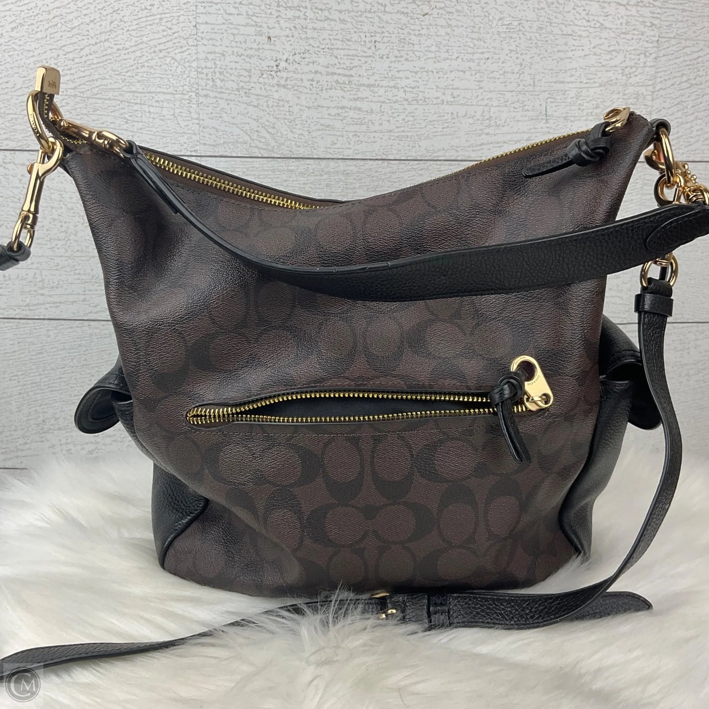 Handbag Designer By Coach, Size: Large