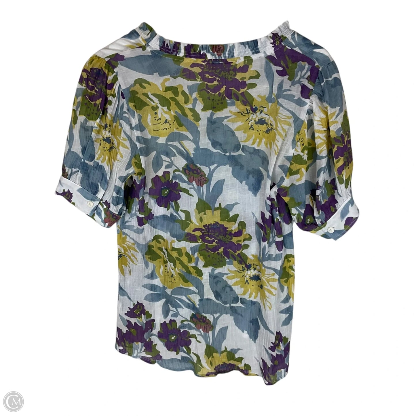 Top Short Sleeve By Jodifl In Floral Print, Size: S