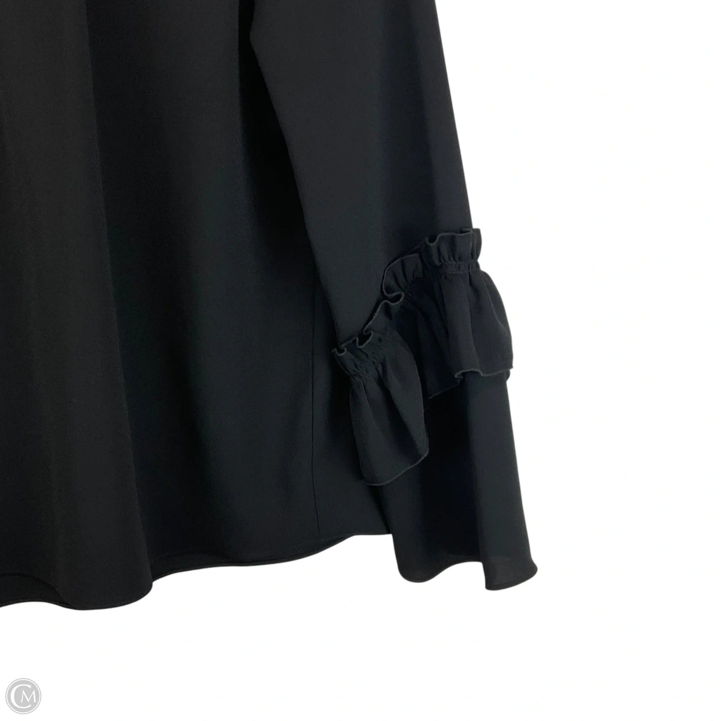 Top Long Sleeve By Clothes Mentor In Black, Size: S