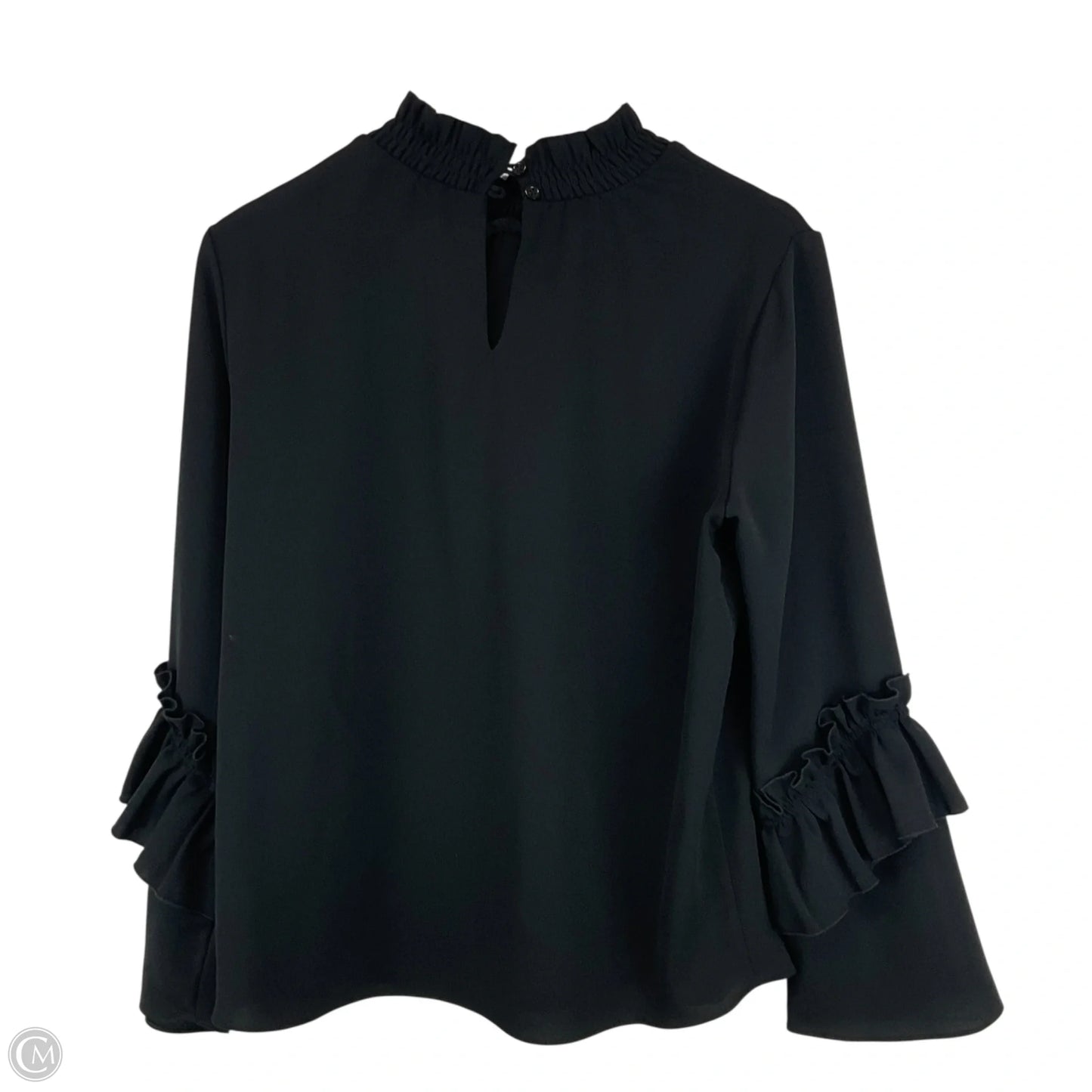 Top Long Sleeve By Clothes Mentor In Black, Size: S