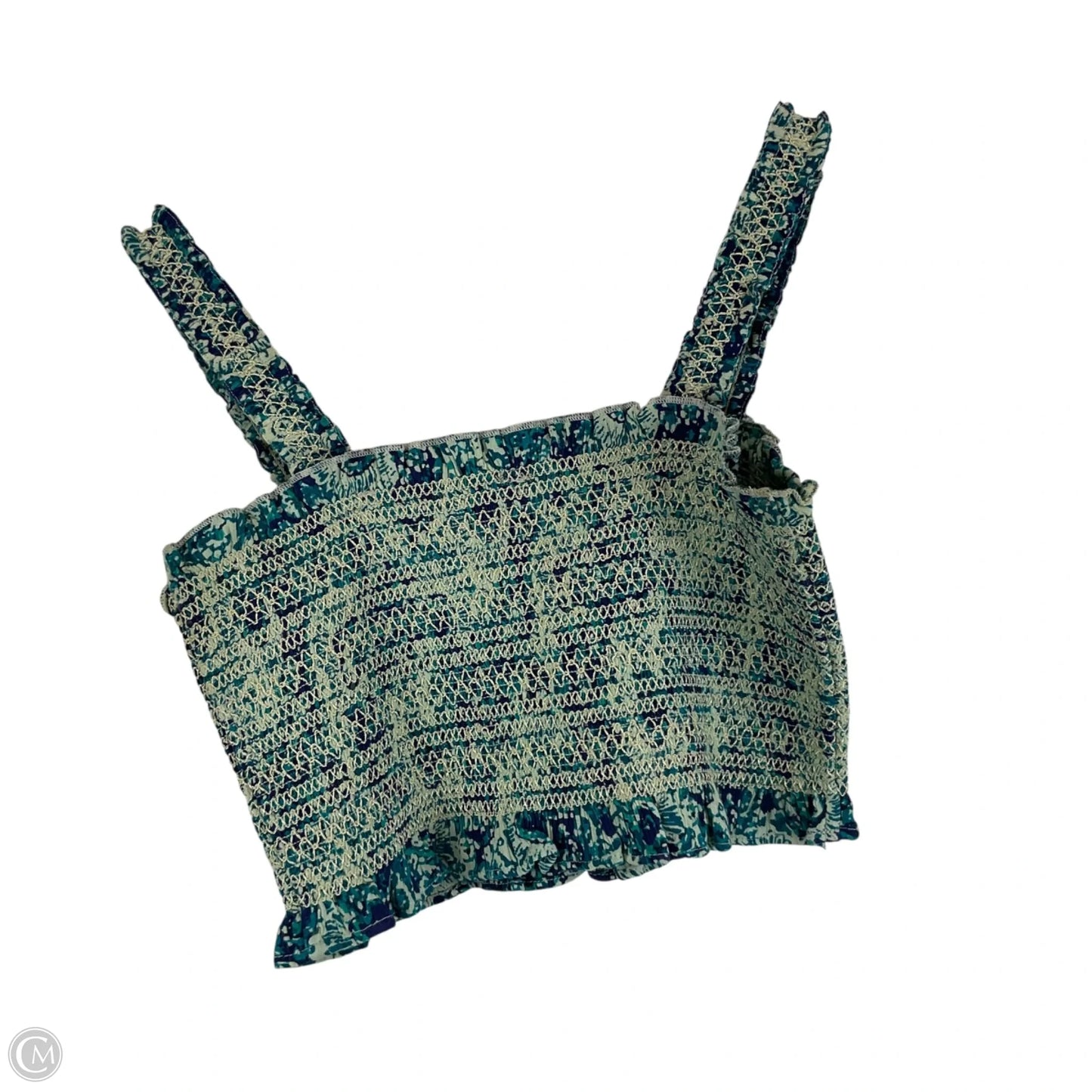 Top Sleeveless By Free People In Blue, Size: M