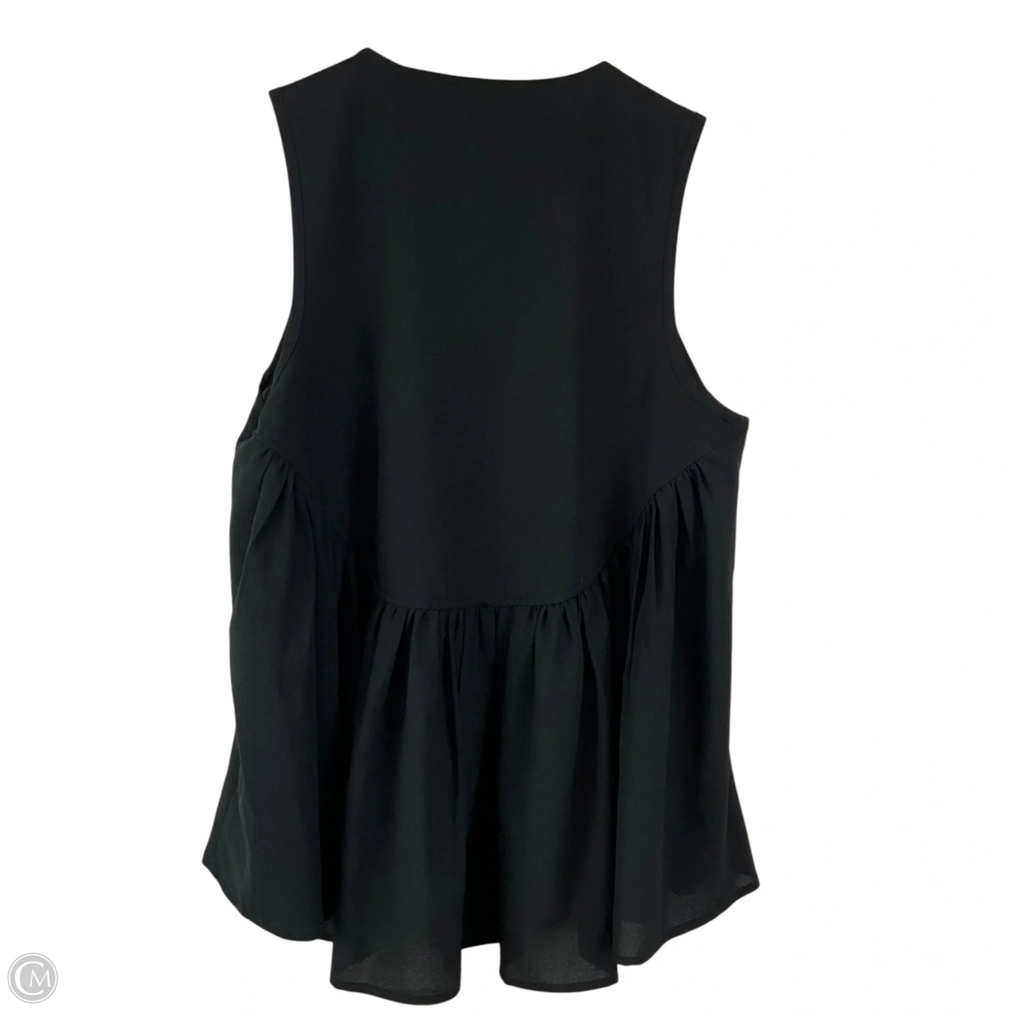 Top Sleeveless By Maeve In Black, Size: M