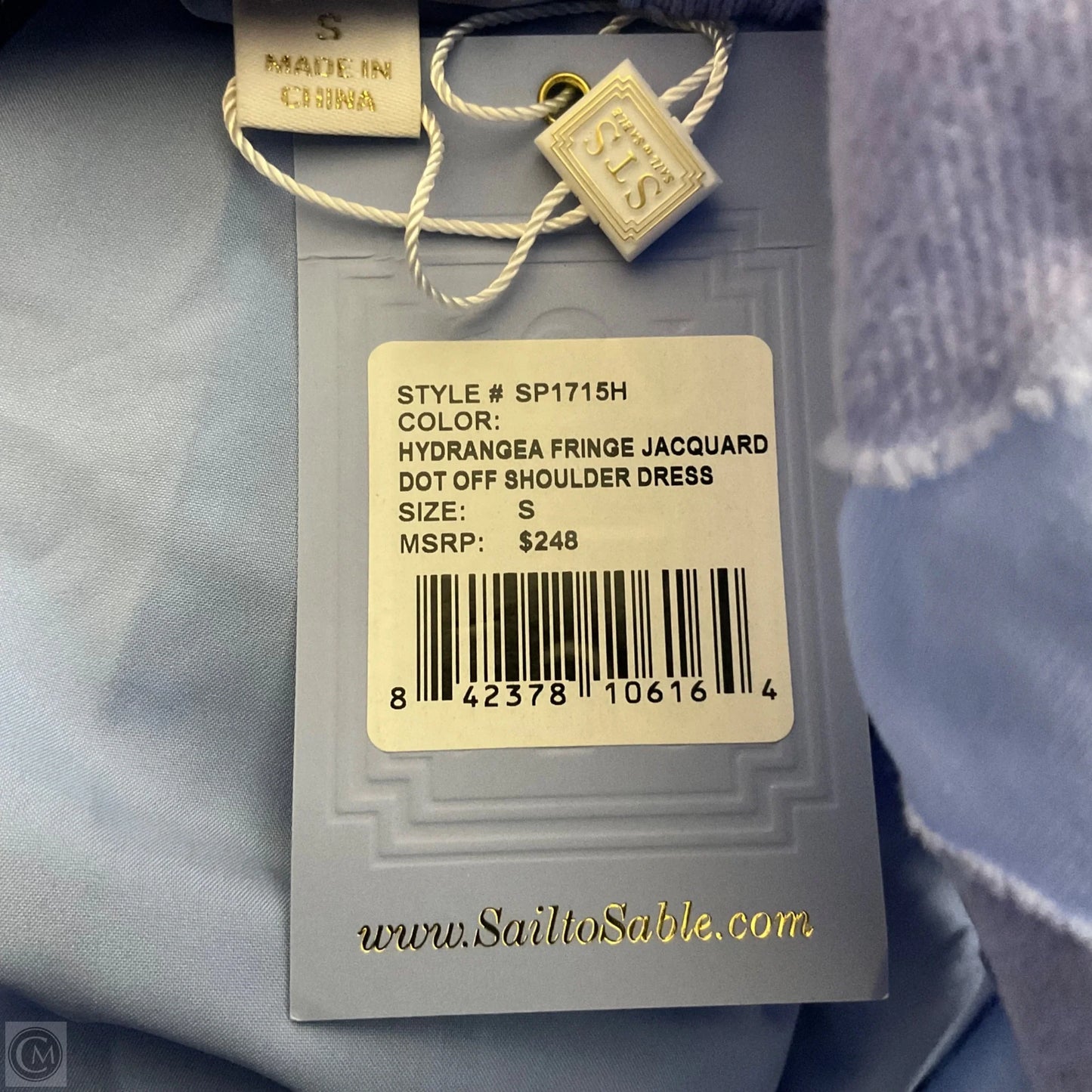 Dress Casual Short By Sail To Sable In Blue, Size: S