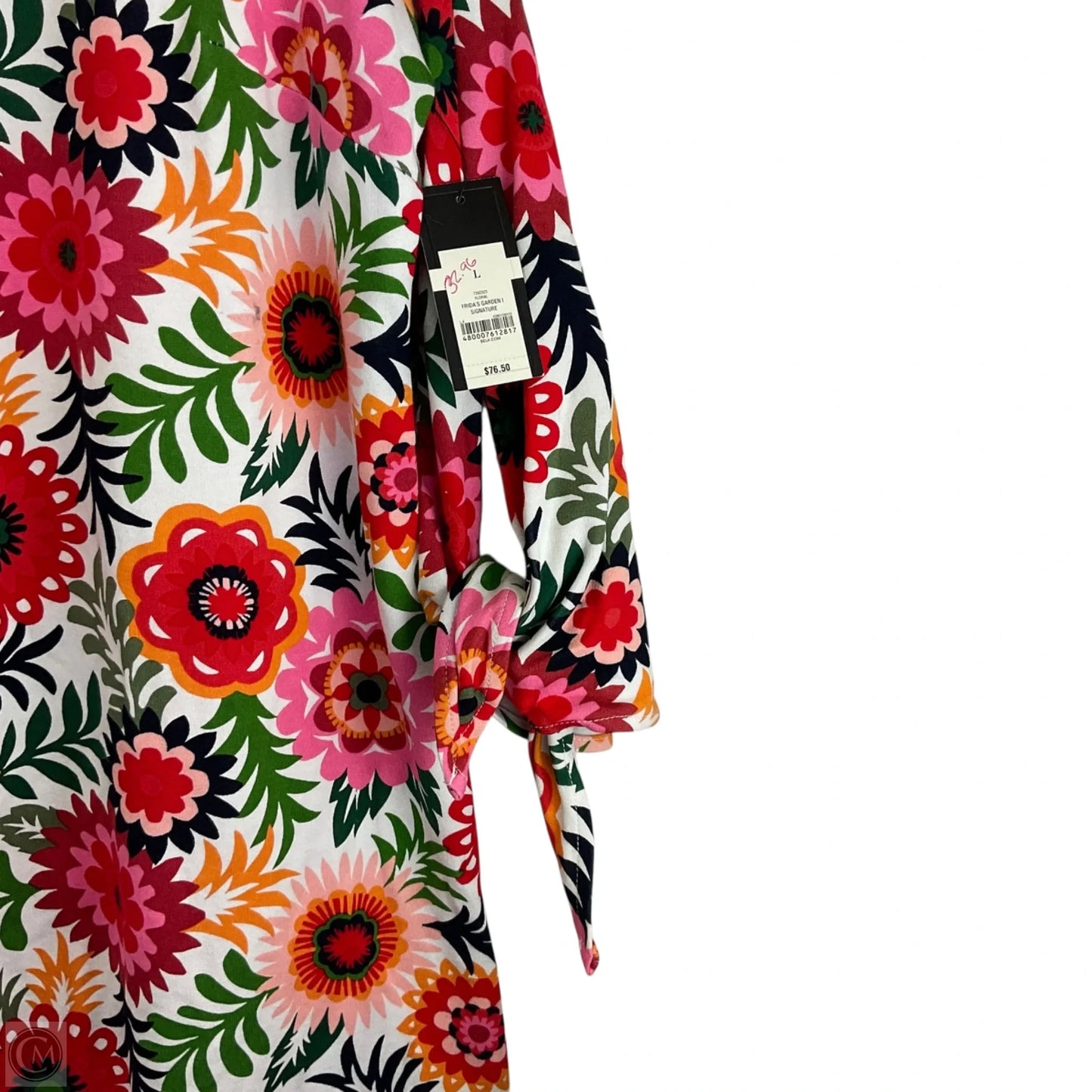 Dress Casual Midi By Crown And Ivy In Floral Print, Size: L