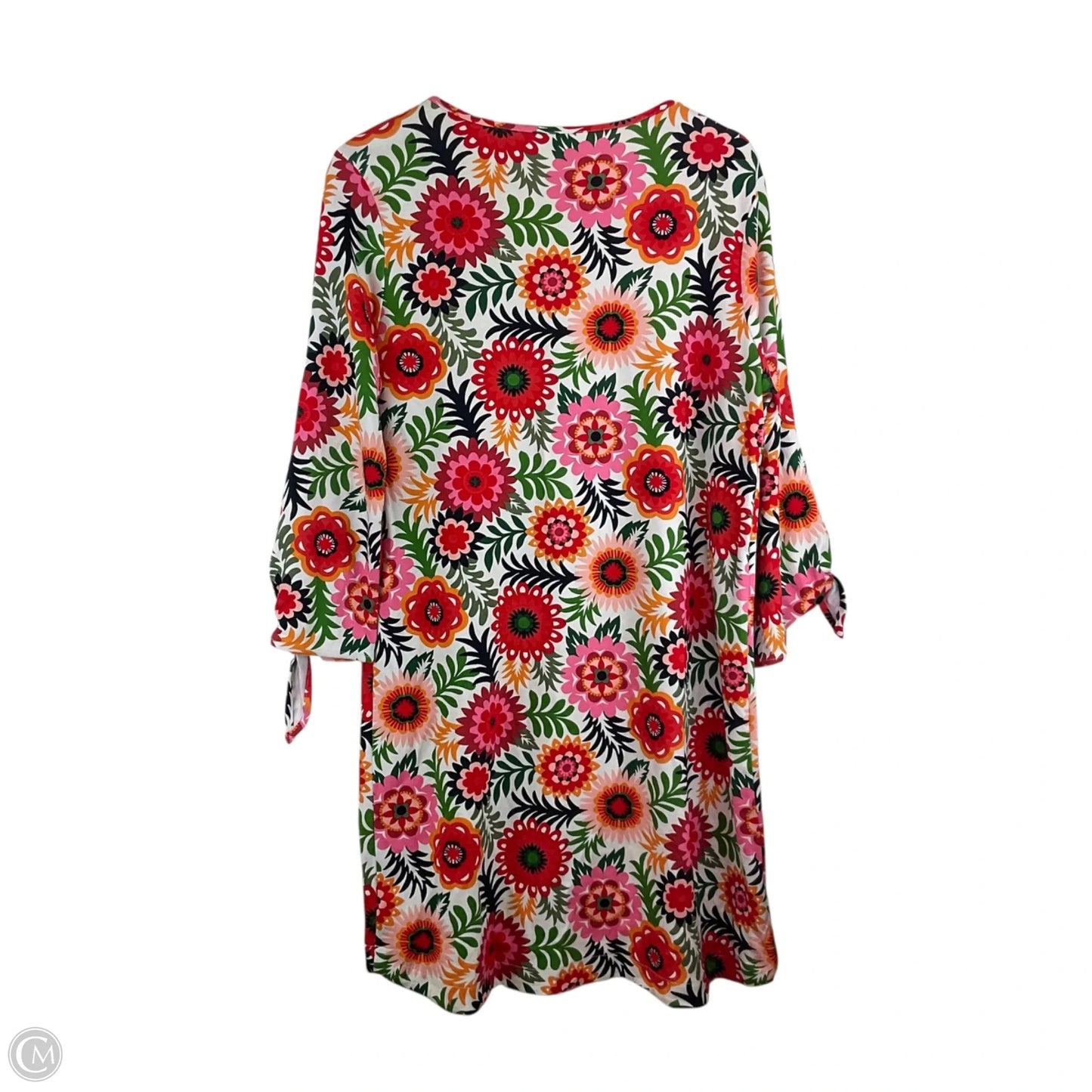 Dress Casual Midi By Crown And Ivy In Floral Print, Size: L