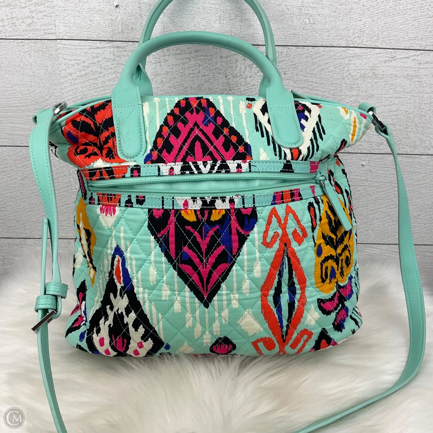 Handbag By Vera Bradley, Size: Small