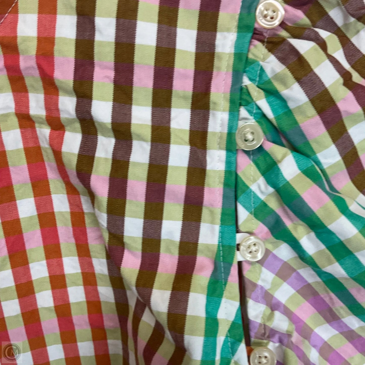 Top Short Sleeve Designer By Kate Spade In Multi-colored, Size: L