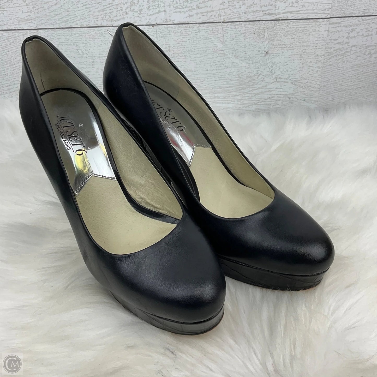 Shoes Heels Stiletto By Michael By Michael Kors In Black, Size: 7.5