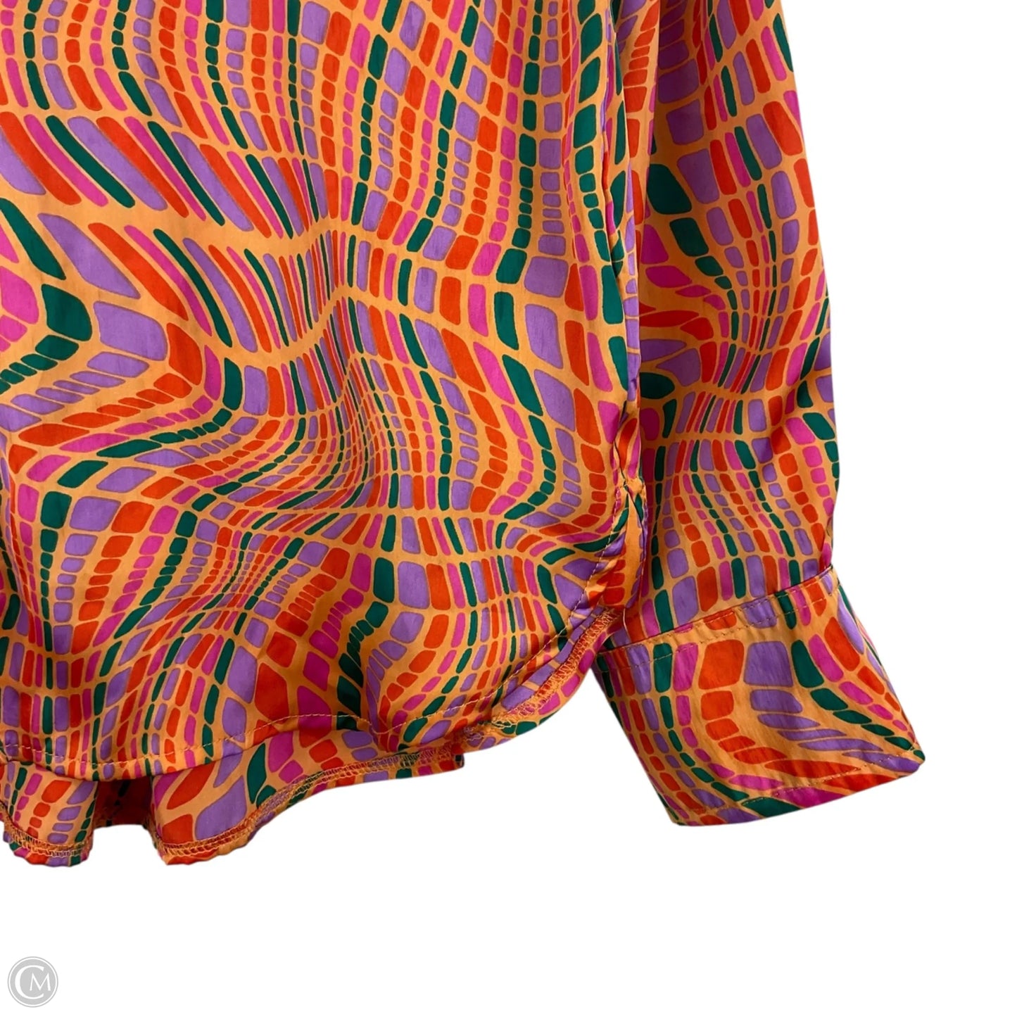 Top Long Sleeve By Dress Forum In Multi-colored, Size: M