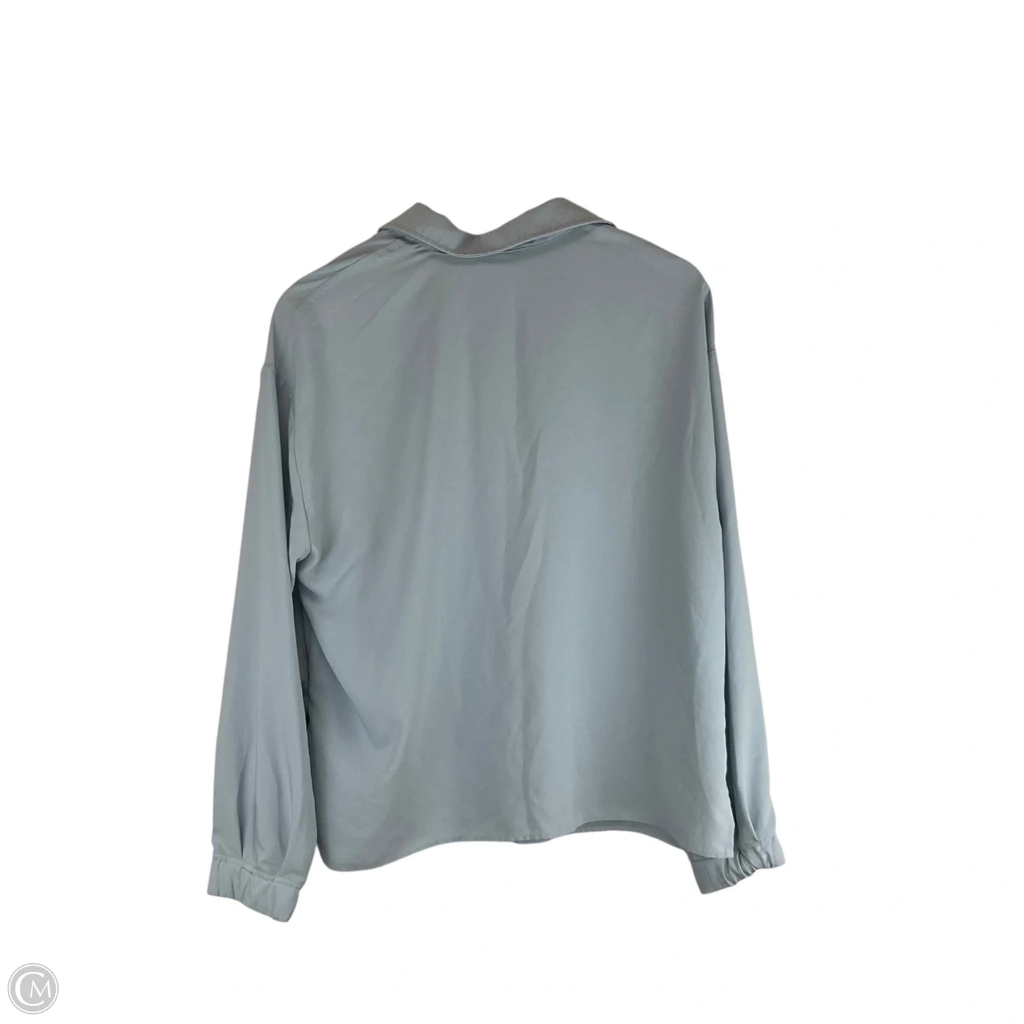 Top Long Sleeve Basic By Cmc In Blue, Size: M