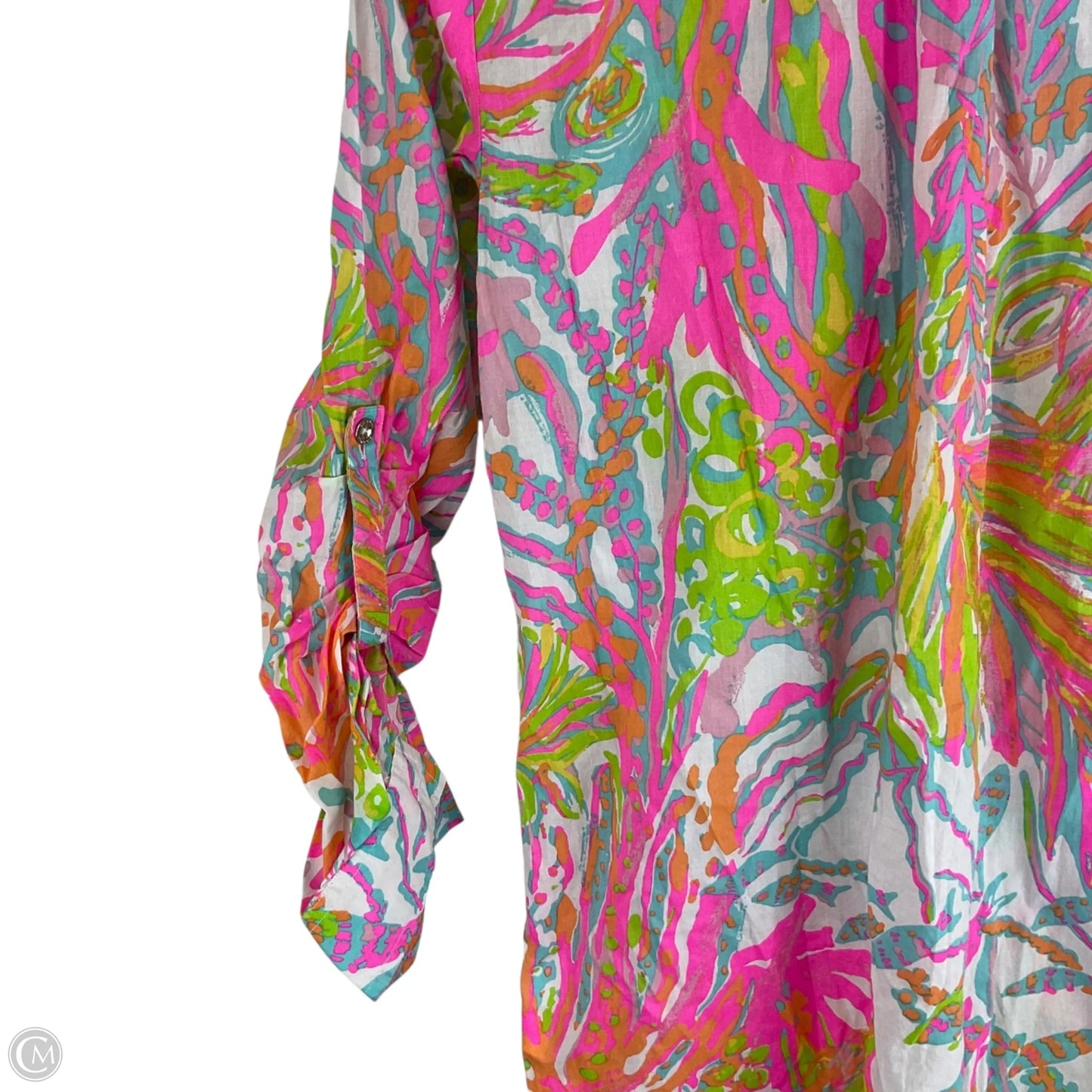 Top Long Sleeve Designer By Lilly Pulitzer In Multi-colored, Size: Xs