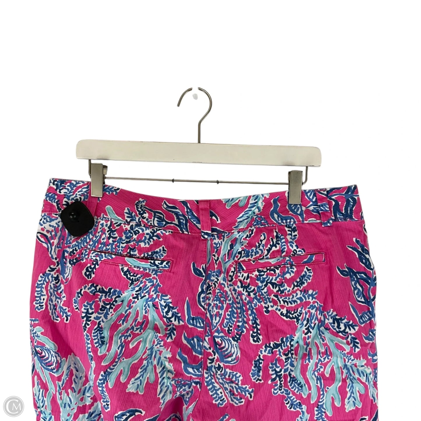 Shorts Designer By Lilly Pulitzer In Blue & Pink, Size: 14