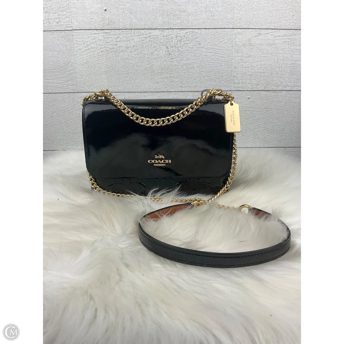 Crossbody Designer By Coach, Size: Medium