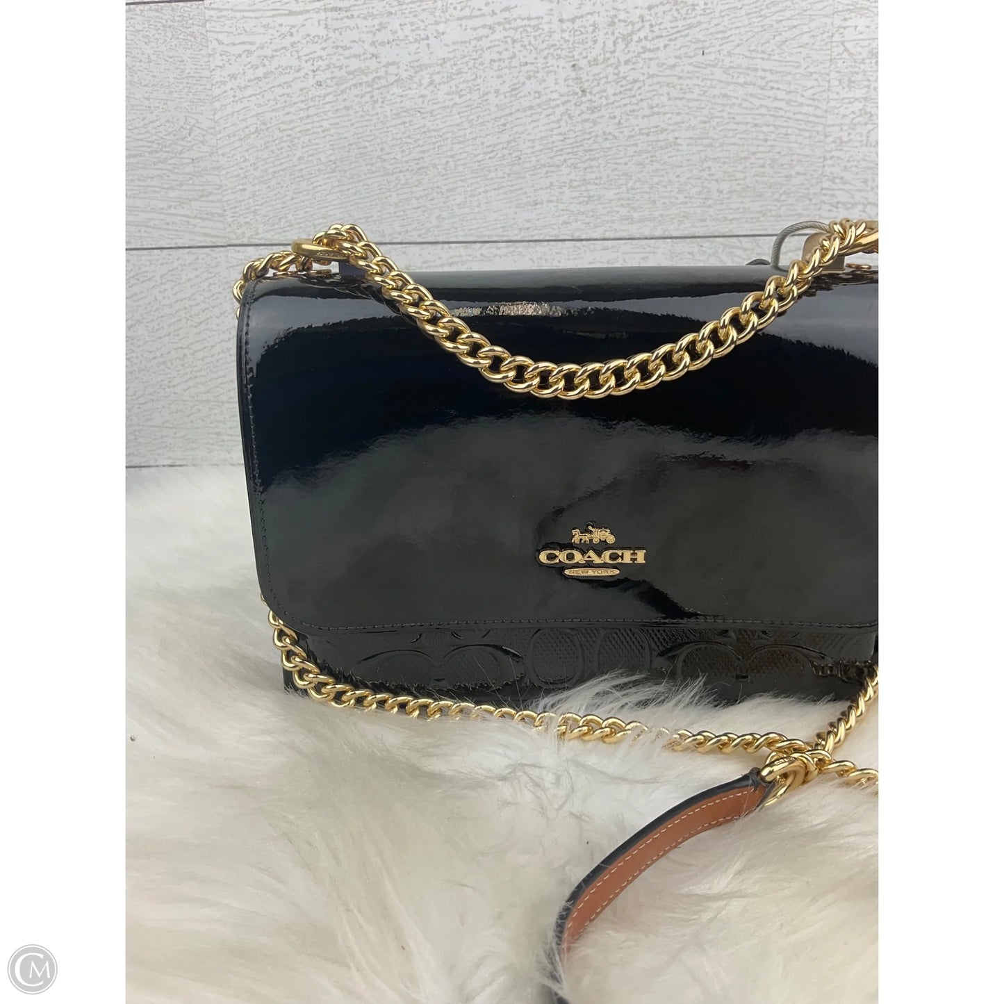 Crossbody Designer By Coach, Size: Medium