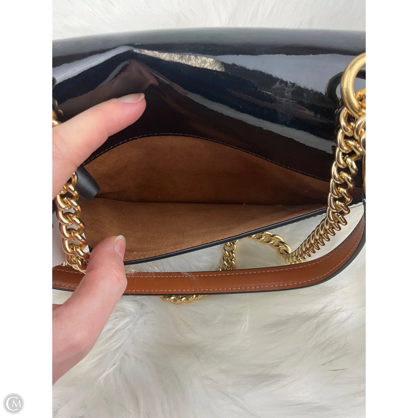 Crossbody Designer By Coach, Size: Medium
