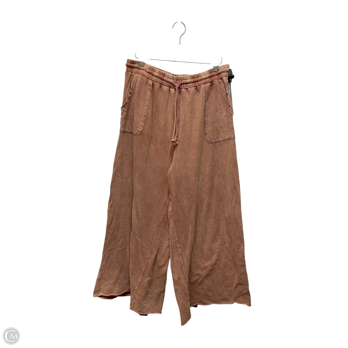 Pants Lounge By Easel In Peach, Size: 1x