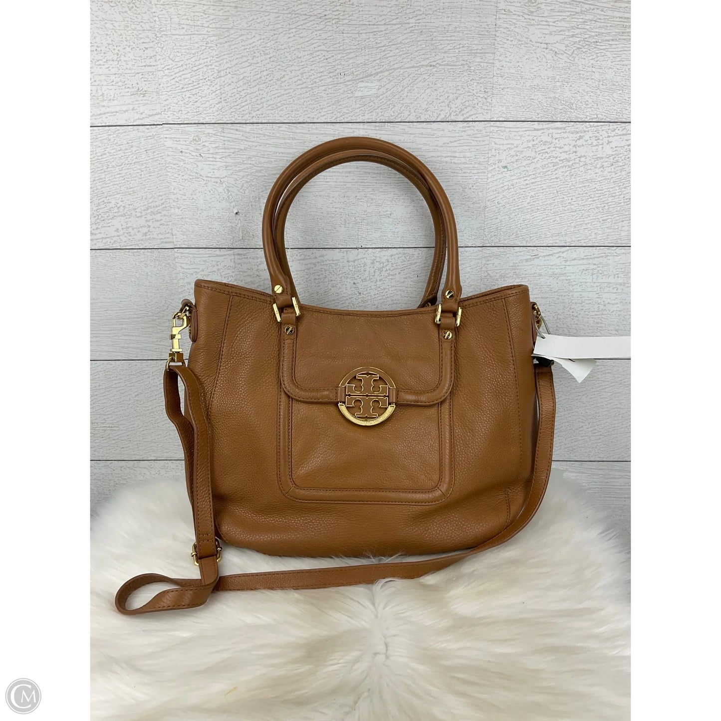 Handbag Designer By Tory Burch, Size: Medium