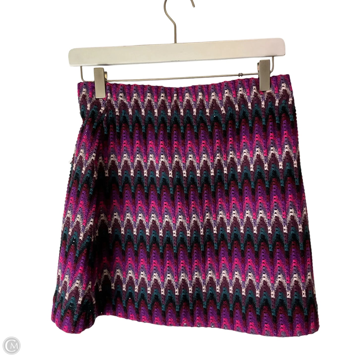 Skirt Mini & Short By Free People In Purple, Size: M