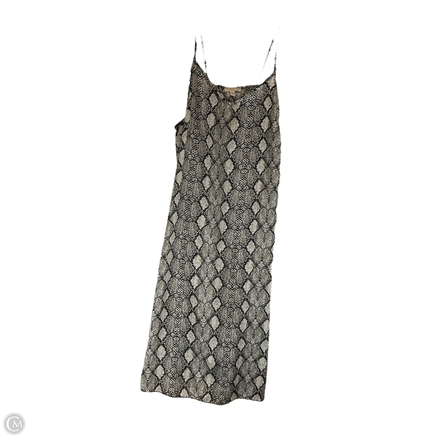 Dress Casual Maxi By See You Monday In Snakeskin Print, Size: L